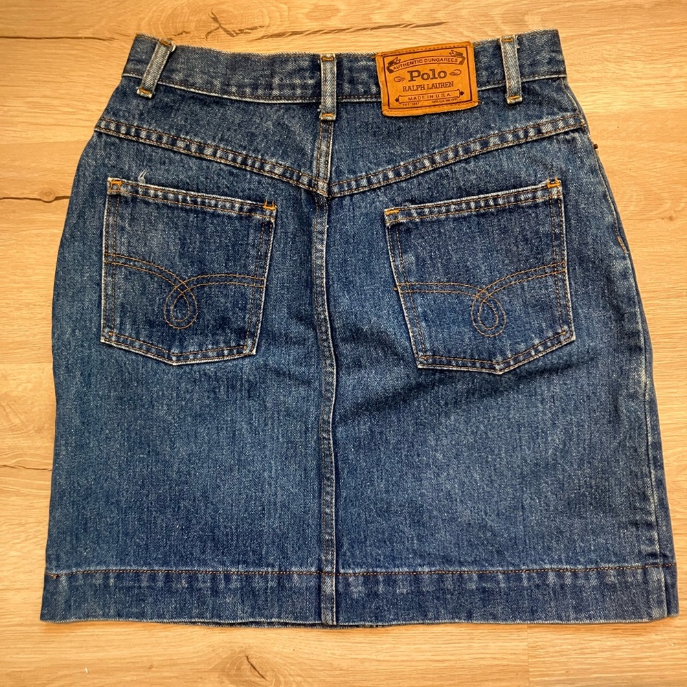 Polo by Ralph Lauren Denim Mini Skirt
